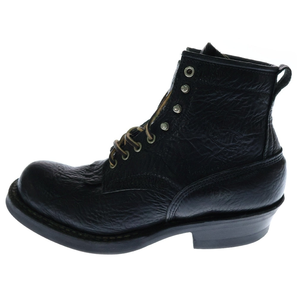 WHITE'S BOOTS(ホワイツブーツ) SMOKE JUMPER BULL HIDE CUSTOM ブルハイド カスタム スモークジャンパー ハイカットブーツ ブラック 8 1/2E