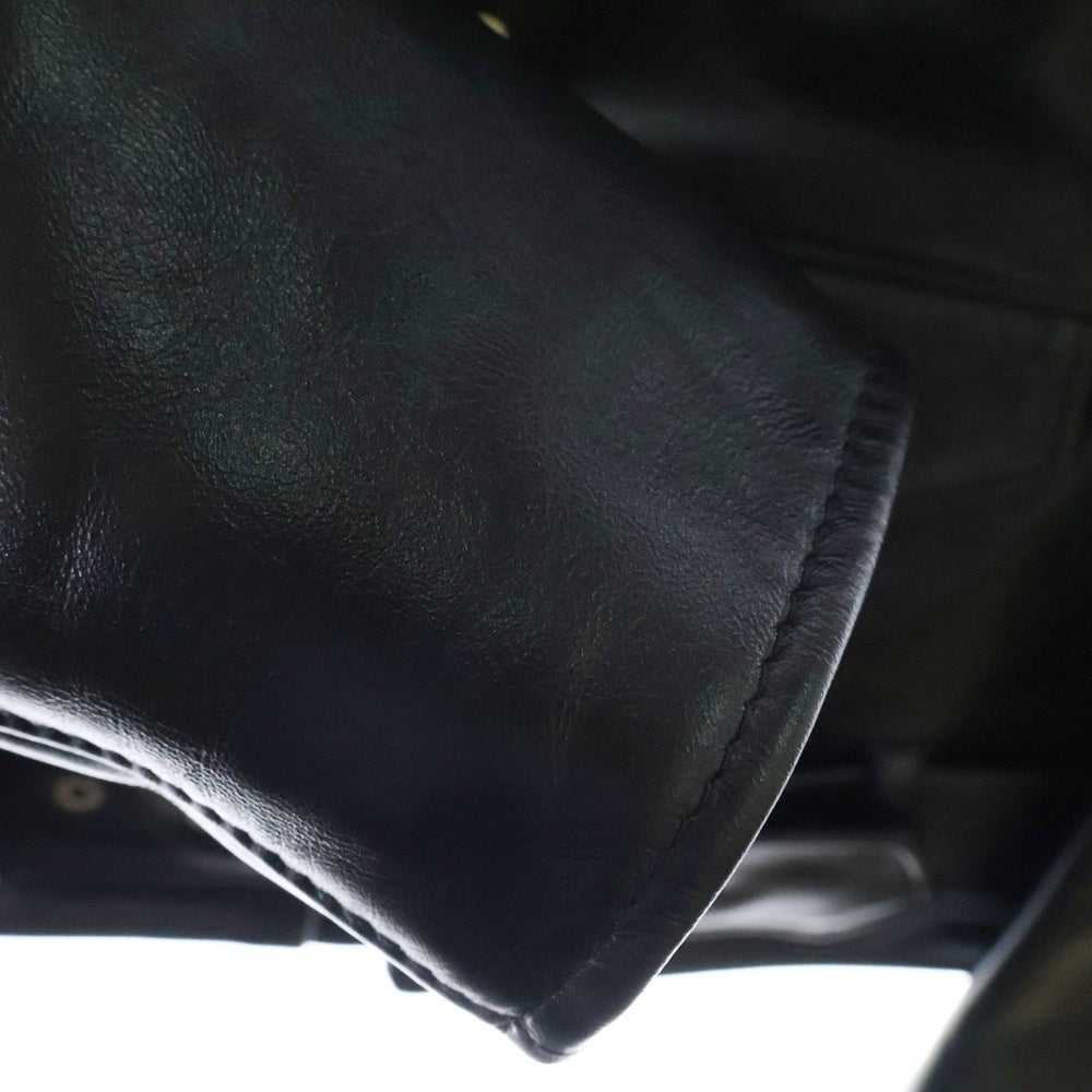 SCHOTT(ショット) 613UHT HORSEHIDE ONESTAR TALL ホースハイド ワンスター ダブルライダース レザージャケット ブラック 7416