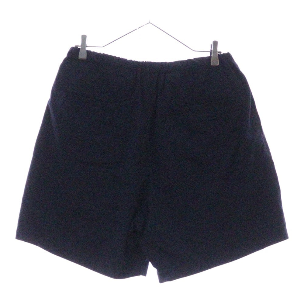 The Ennoy Professional(エンノイプロフェッショナル) 24SS Nylon Easy Shorts ベルテッド ロゴエンブロイダリー ナイロン イージーショーツ ハーフパンツ ネイビー SS24BRENPT03LP