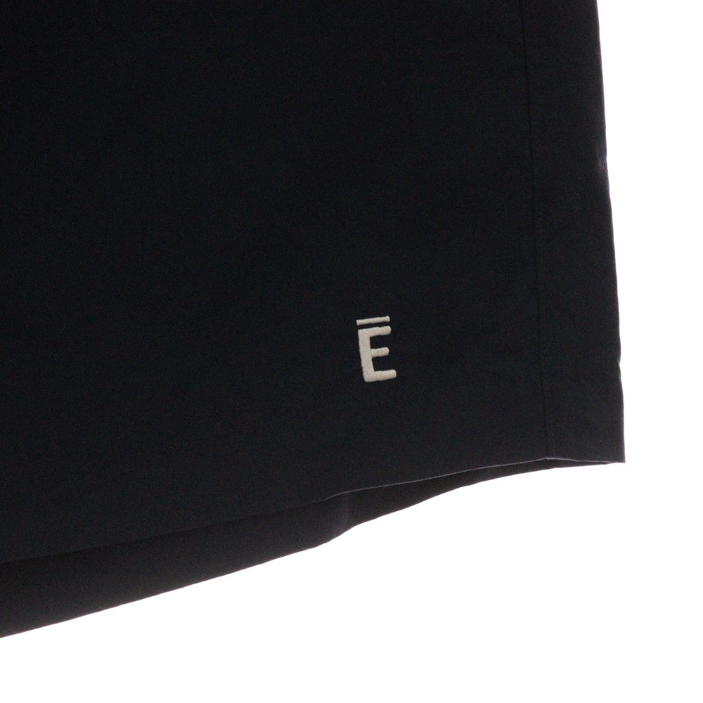 The Ennoy Professional(エンノイプロフェッショナル) 24SS Nylon Easy Shorts ベルテッド ロゴエンブロイダリー ナイロン イージーショーツ ハーフパンツ ネイビー SS24BRENPT03LP