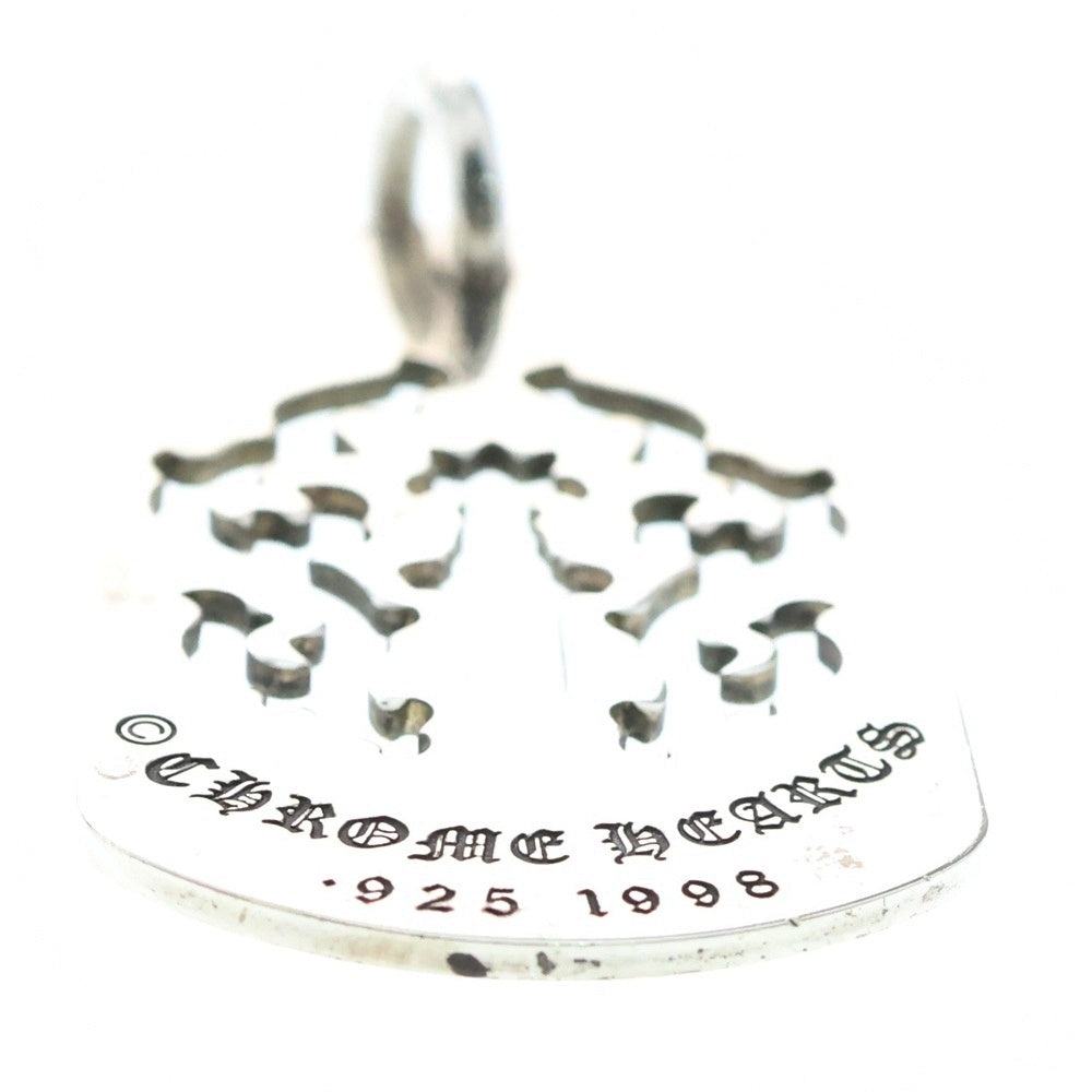 CHROME HEARTS(クロムハーツ) D TAG LRG DAGGER ヴァインダガーカットアウトドッグタグ ラージ ペンダントトップ シルバー BCA240