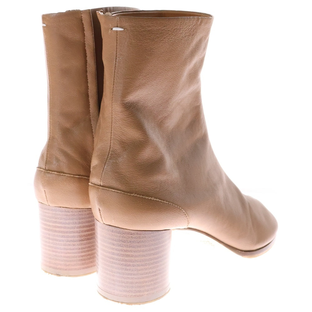 Maison Margiela 0(メゾンマルジェラ) TABI BOOTS 足袋 スプリットトゥー レザー ビブラム タビブーツ ベージュ レディース S58WU0246