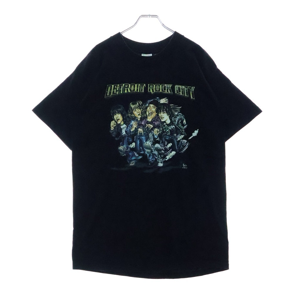 VINTAGE(ヴィンテージ) 90S VINTAGE DETROIT ROCK CITY 1999 MOVIE TEE ヴィンテージ デトロイトロックシティ ムービー 両面プリントTシャツ 半袖クルーネックカットソー ブラック