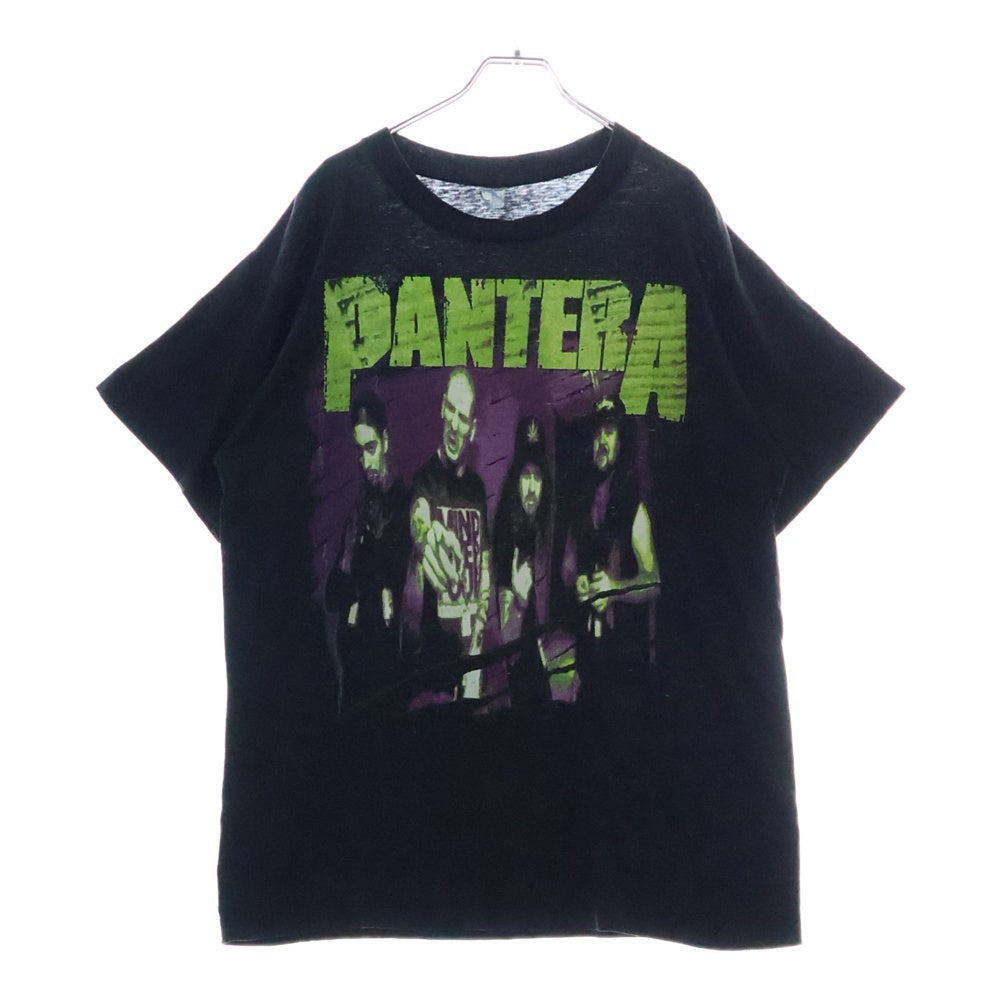 VINTAGE(ヴィンテージ) 90S VINTAGE PANTERA 1992 BEYOND DRIVEN ALBUM TEE パンテラ フロントプリントTシャツ 半袖クルーネックカットソー ブラック