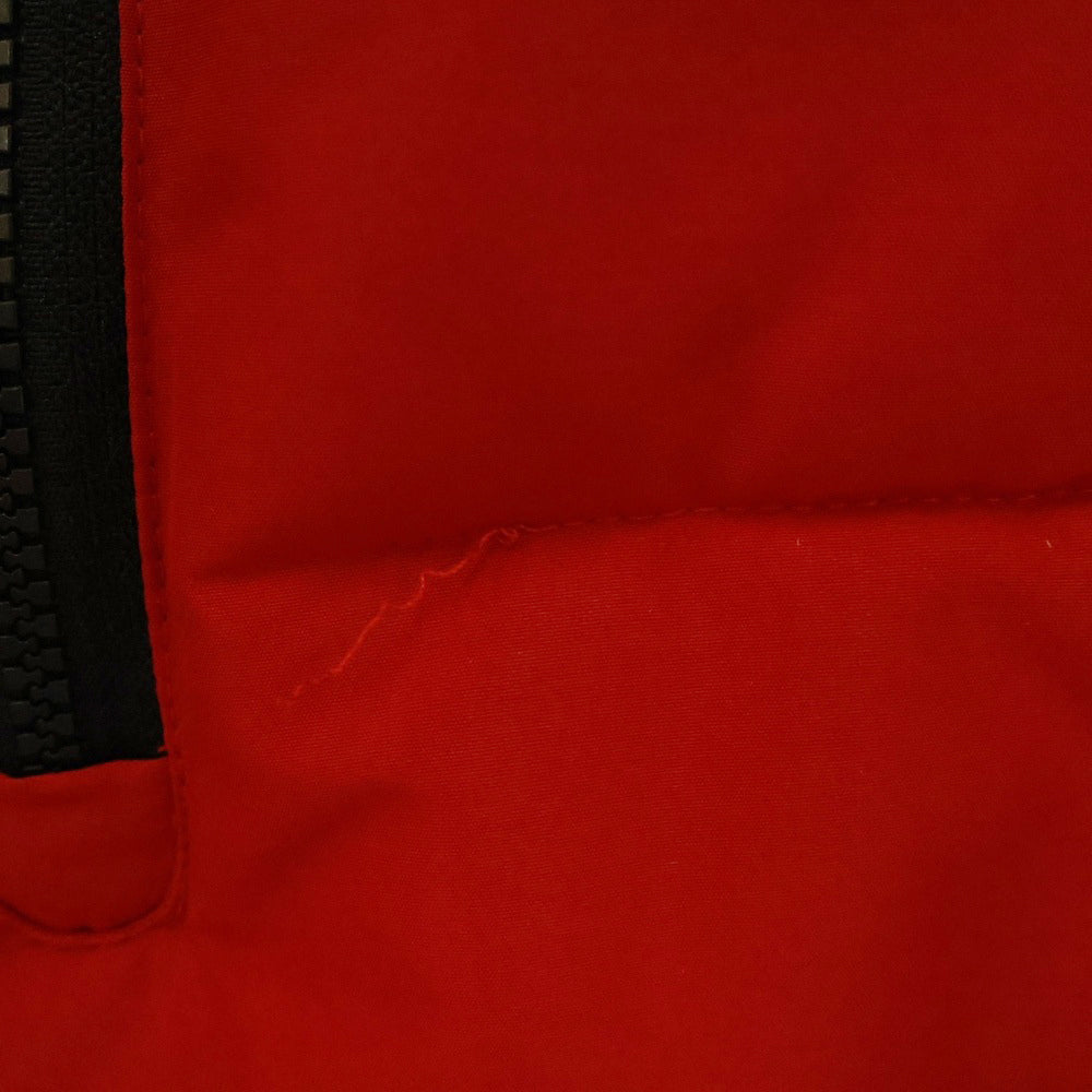 MICHAEL KORS(マイケルコース) CHOISY PUFFER JACKET ショワジー フーデッドロゴ 中綿ジャケット レッド MC60561