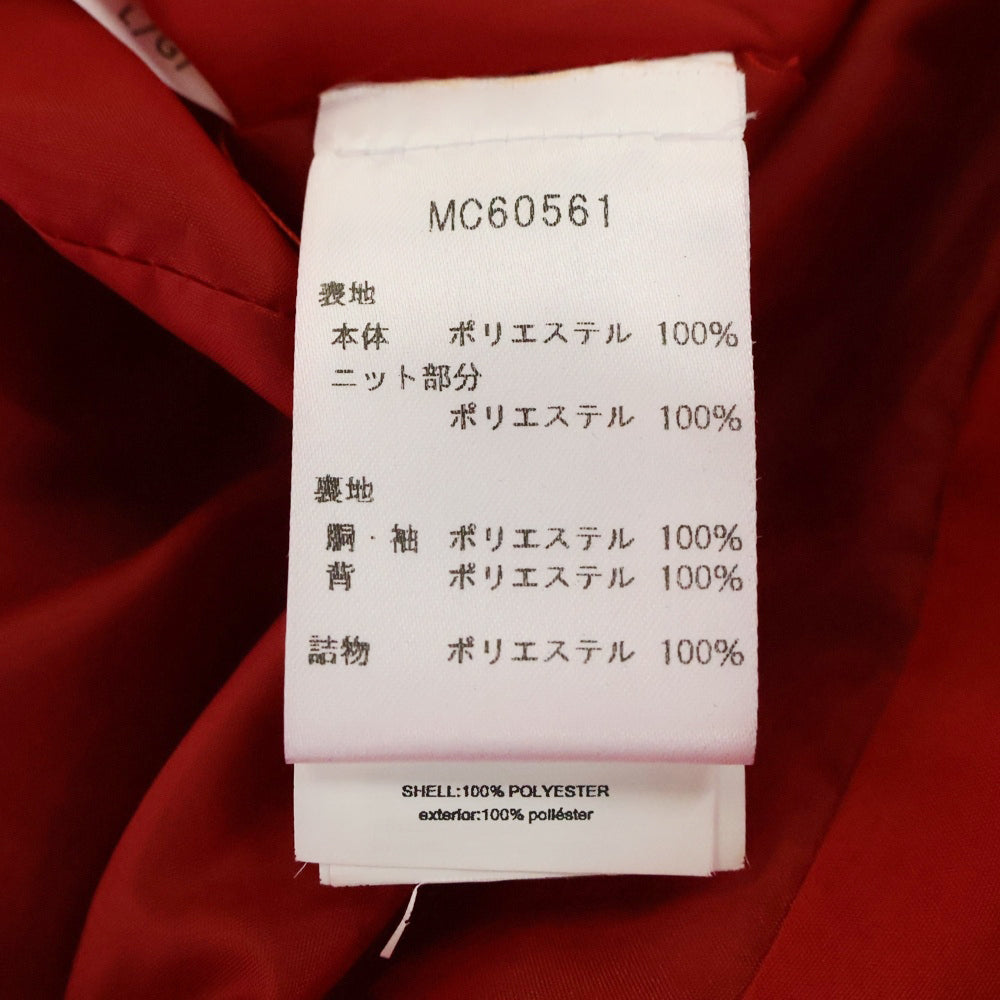 MICHAEL KORS(マイケルコース) CHOISY PUFFER JACKET ショワジー フーデッドロゴ 中綿ジャケット レッド MC60561