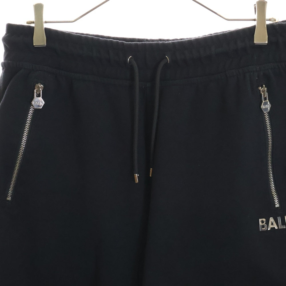BALR.(ボーラー) SERIES SWEAT SHORT PANT シリーズ スウェットショーツ ハーフパンツ ブラック