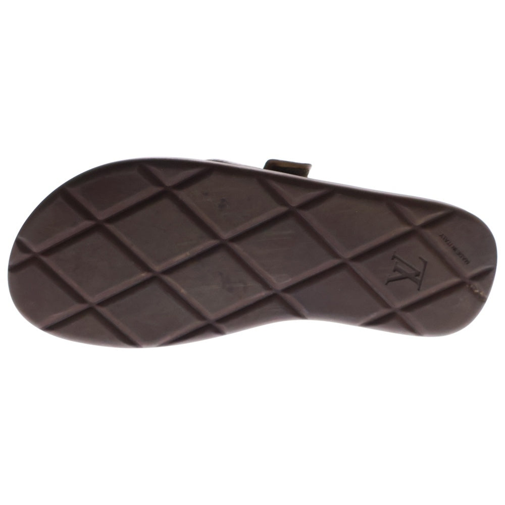 LOUIS VUITTON(ルイヴィトン) LV ヴェニスライン ダミエフラットサンダル ミュール ブラウン 1ACRJB RFID