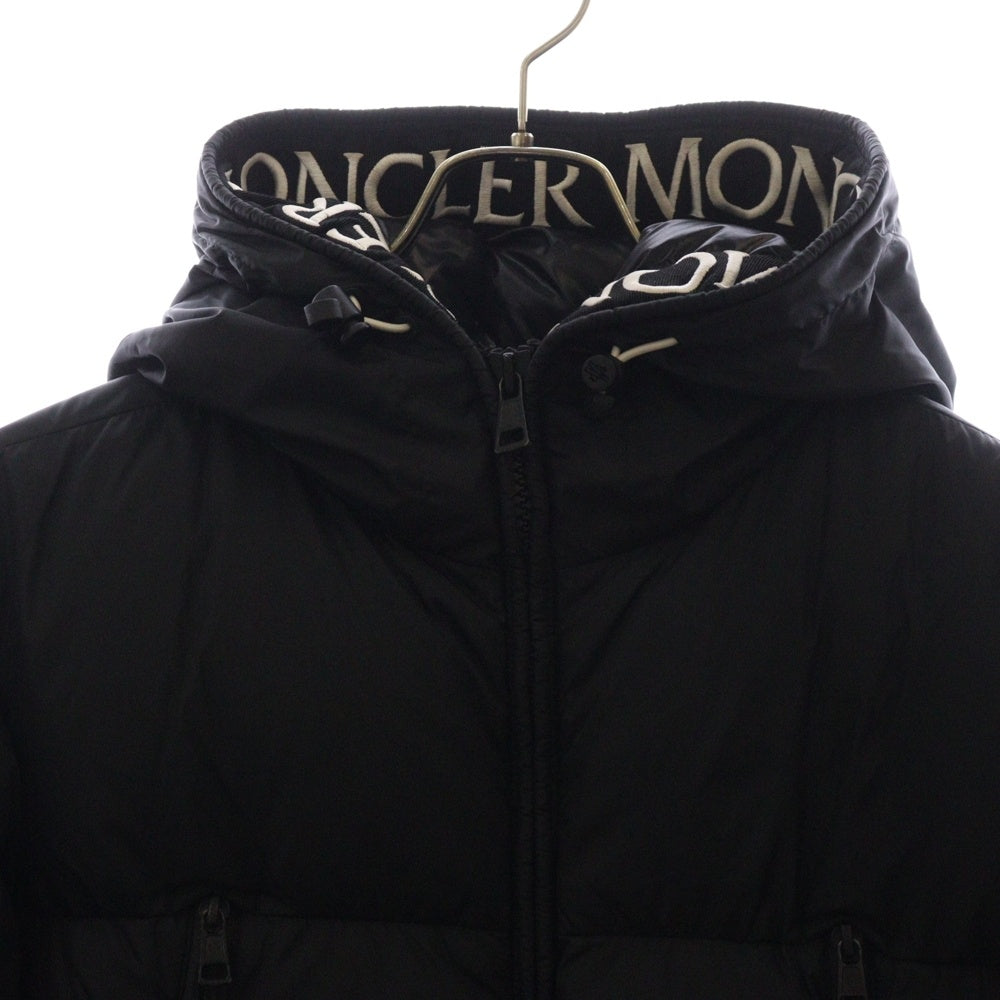 MONCLER(モンクレール) 21AW MONTCLA GIUBBOTTO モンクラー ロゴ フーデット ダウンジャケット ブラック G20911A00144