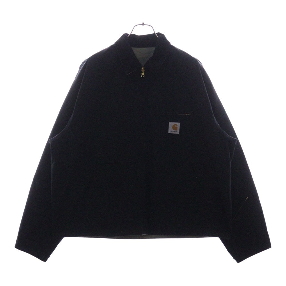 Carhartt WIP(カーハート ダブリューアイピー) ×INVINCIBLE REVERSIBLE DETROIT JACKET インヴィンシブル リバーシブルデトロイトジャケット ブラック/グレー