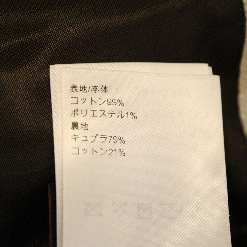 LOUIS VUITTON(ルイヴィトン) 24SS ダモフラージュ ダミエ ピクセル 迷彩 カモフラ総柄 2B テーラードジャケット ベージュ/カーキ RM241 HSB HQJ60E