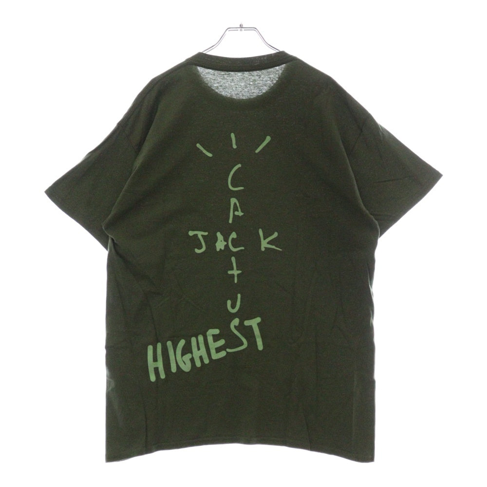 Cactus Jack Travis Scott x NIKE Jordan★Highest 半袖Tシャツ Travis Scott Cactus Jack x Jordan T-Shirt Khaki Desert ALL