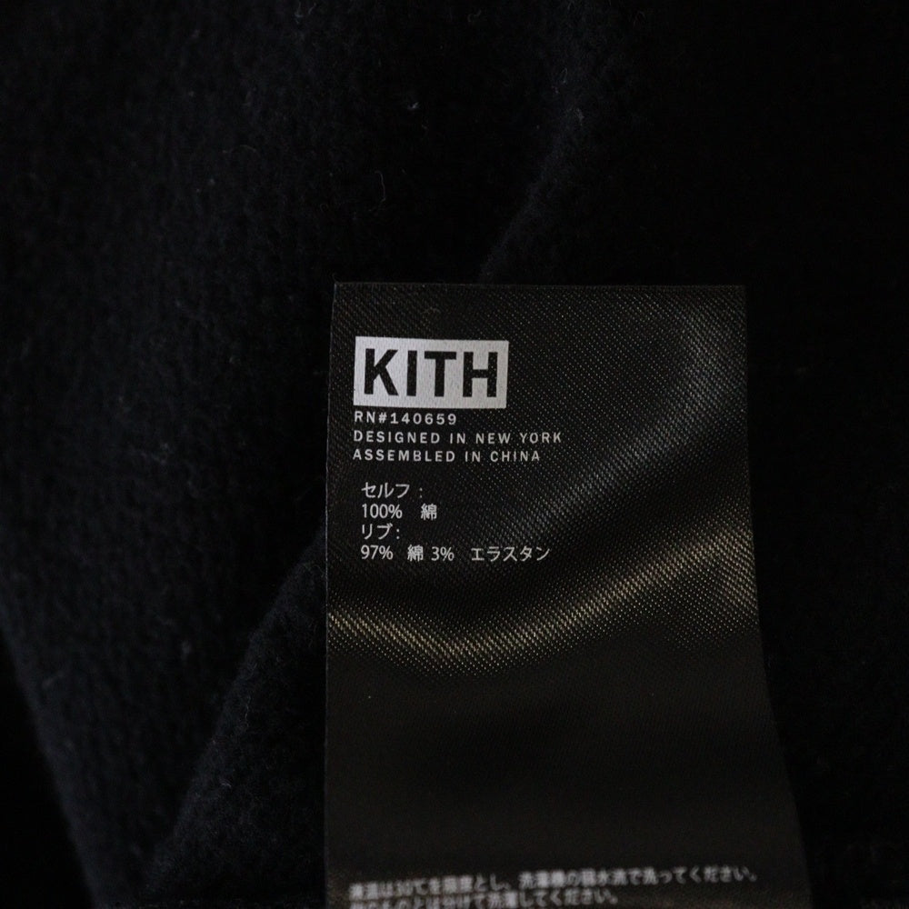KITH(キス) ×STAR WARS VADER CREWNECK スターウォーズ クルーネックスウェットトレーナー ブラック KHM030211