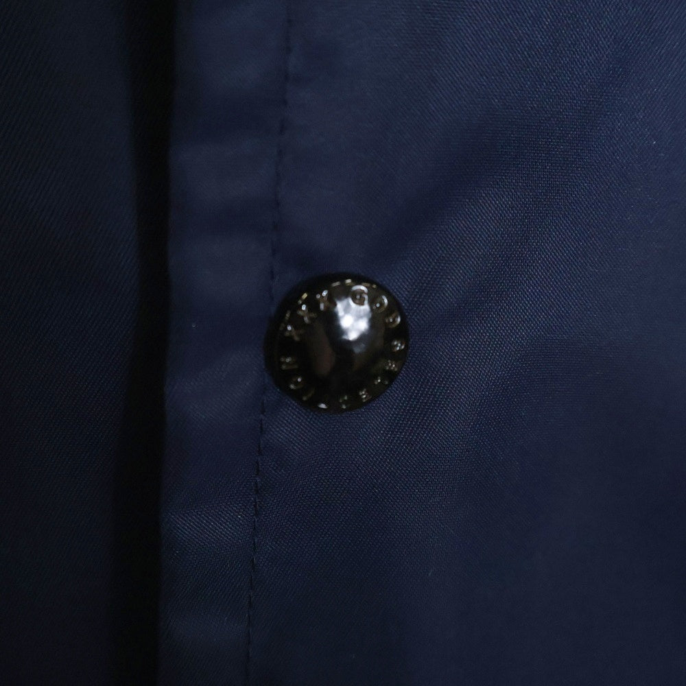 GOD SELECTION XXX(ゴッドセレクショントリプルエックス) ×FRAGMENT DESIGN COACH JACKET フラグメント バックロゴプリント コーチジャケット ネイビー GX-S23-FJK-01
