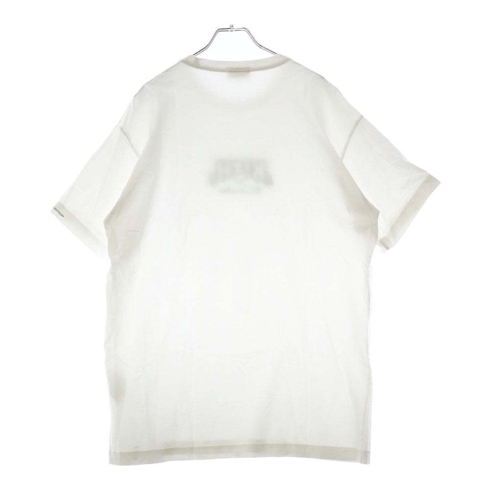 KITH(キス) ×COLUMBIA LANDSCAPE CLASSIC LOGO TEE コロンビア ランドスケープ クラシックロゴプリントTシャツ 半袖クルーネックカットソー ホワイト KHM031999