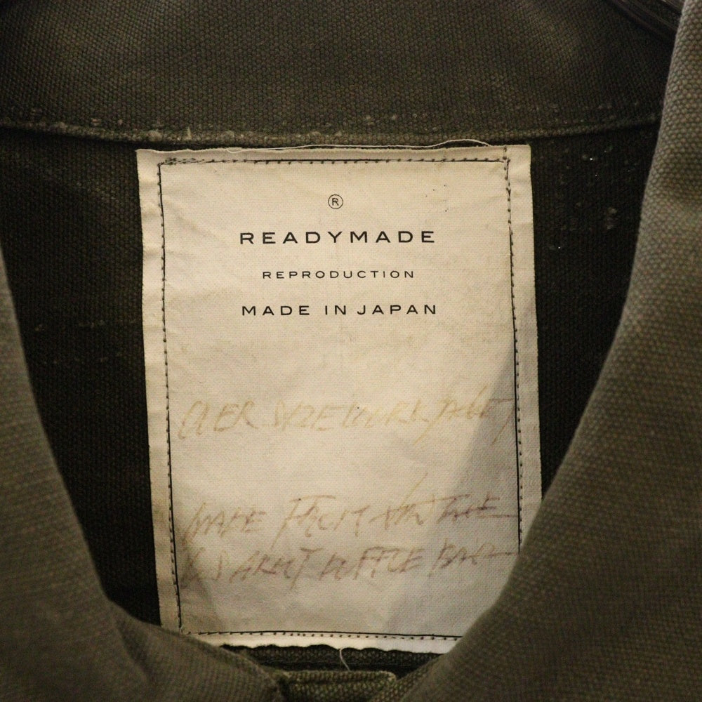 CHROME HEARTS(クロムハーツ) ×READYMADE OVER SIZE WORK JACKT レディメイド ミリタリー 再構築 オーバーサイズ ワークジャケット カーキ