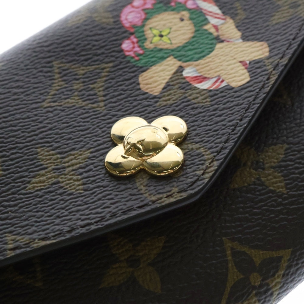 LOUIS VUITTON(ルイヴィトン) ポルトフォイユ サラ NM モノグラム ヴィヴィエンヌ キャンディ ファクトリー スナップボタン ロングウォレット 長財布 ブラウン M12207 RFID
