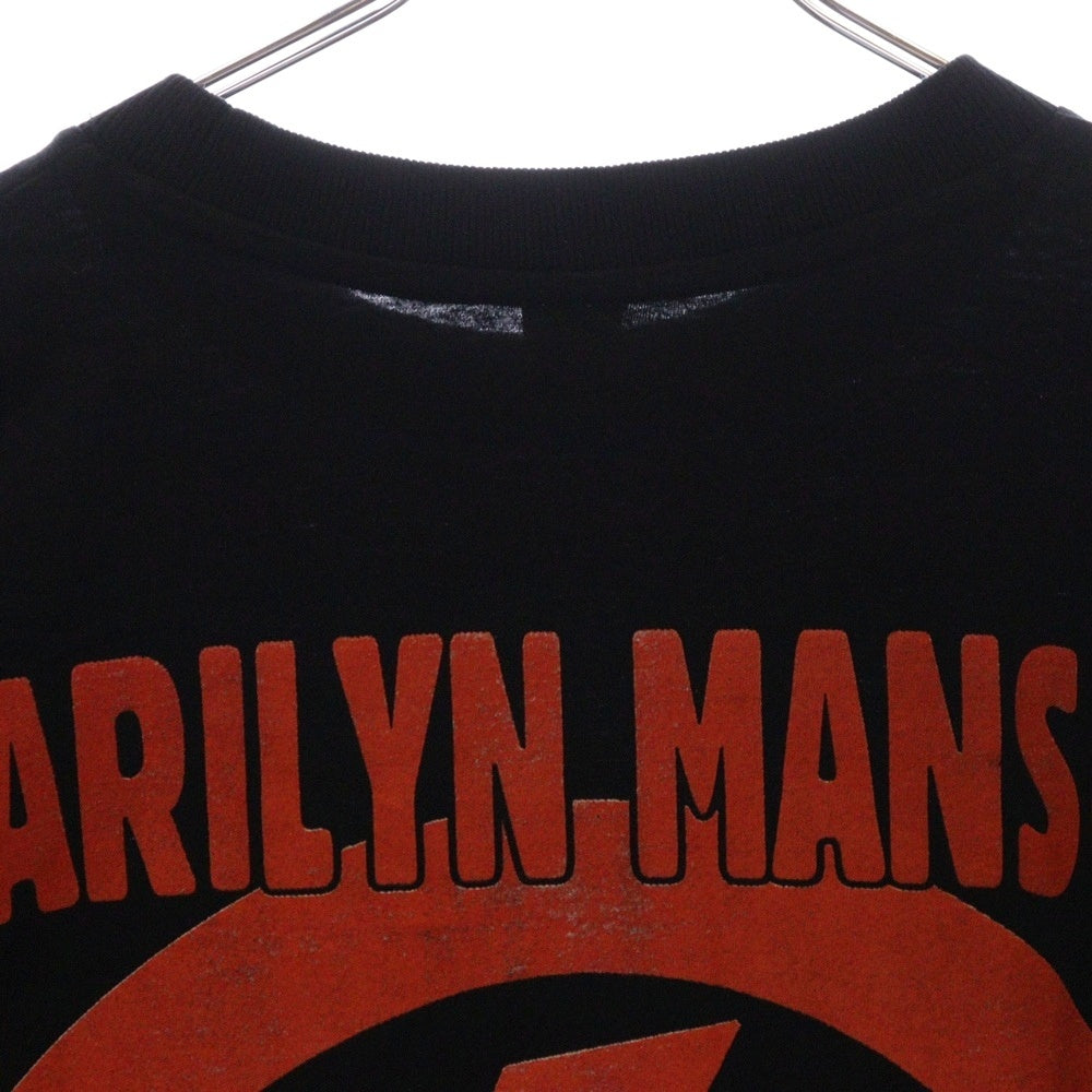 VINTAGE(ヴィンテージ) 90S VINTAGE MARILYN MANSON ANTICHRIST SUPERSTAR BOOTLEG ブートレグ マリリンマンソン アンチクライストスーパースター 両面プリント 半袖Tシャツ