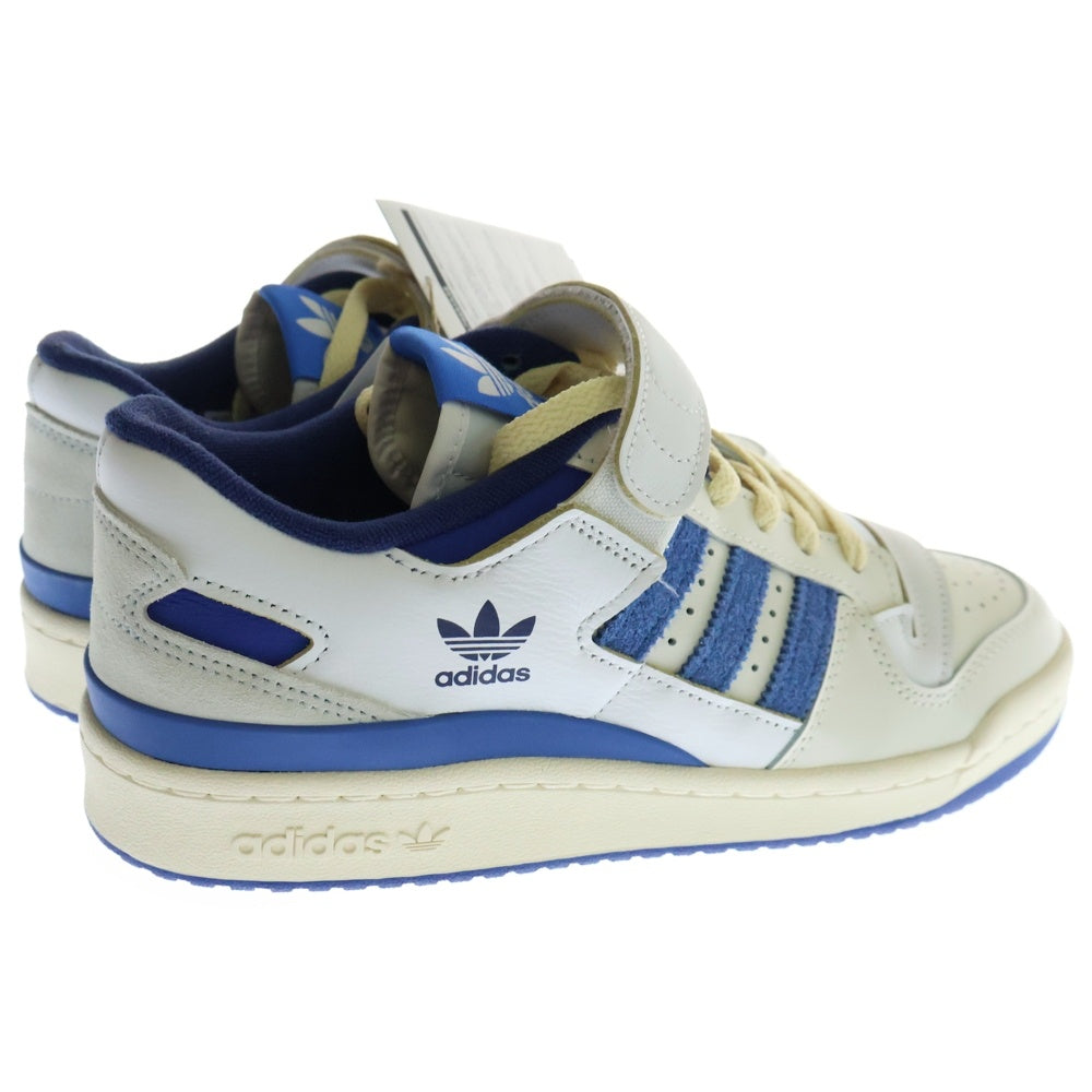 adidas(アディダス) FORUM 84 LOW フォーラム84 ローカットスニーカー ホワイト/ブルー US8.5/26.5cm S23764