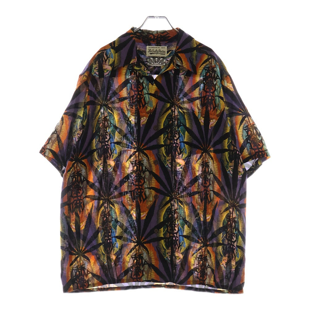 WACKO MARIA(ワコマリア) 21SS ×BUDSPOOL HAWAIIAN SHIRT バッズプール ハワイアン 半袖シャツ ショートスリーブ マルチカラー NMD-WM-HI02-C