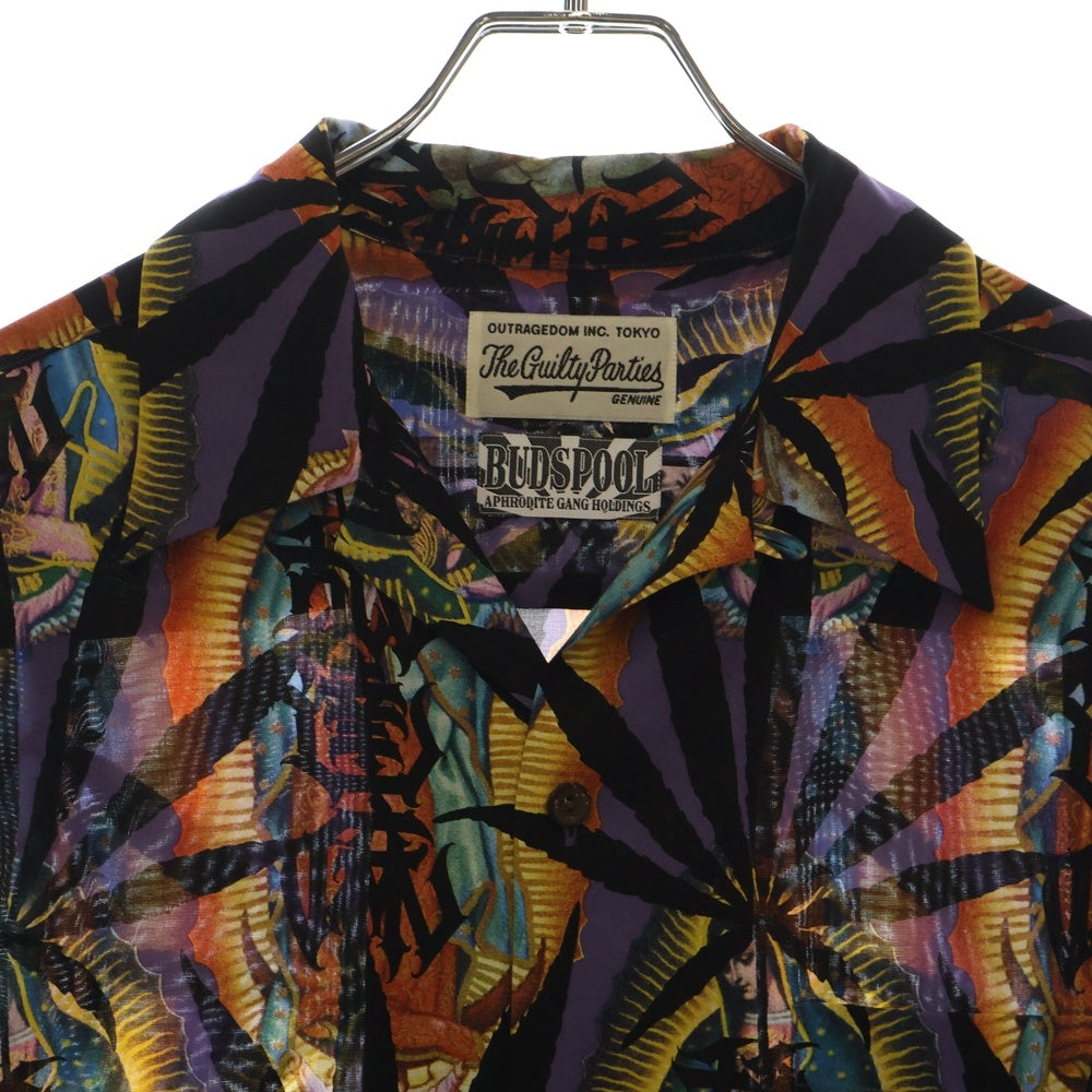 WACKO MARIA(ワコマリア) 21SS ×BUDSPOOL HAWAIIAN SHIRT バッズプール ハワイアン 半袖シャツ ショートスリーブ マルチカラー NMD-WM-HI02-C