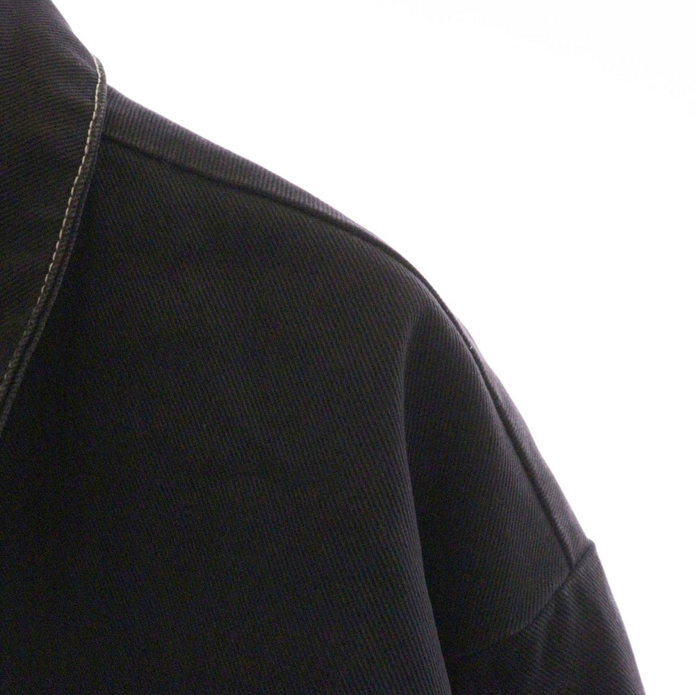 SUPREME(シュプリーム) 18AW ×NIKE Double Zip Quilted Work Jacket ナイキ 胸ロゴ ダブルジップ キルティング ワーク ジャケット ブラック AR5566-010