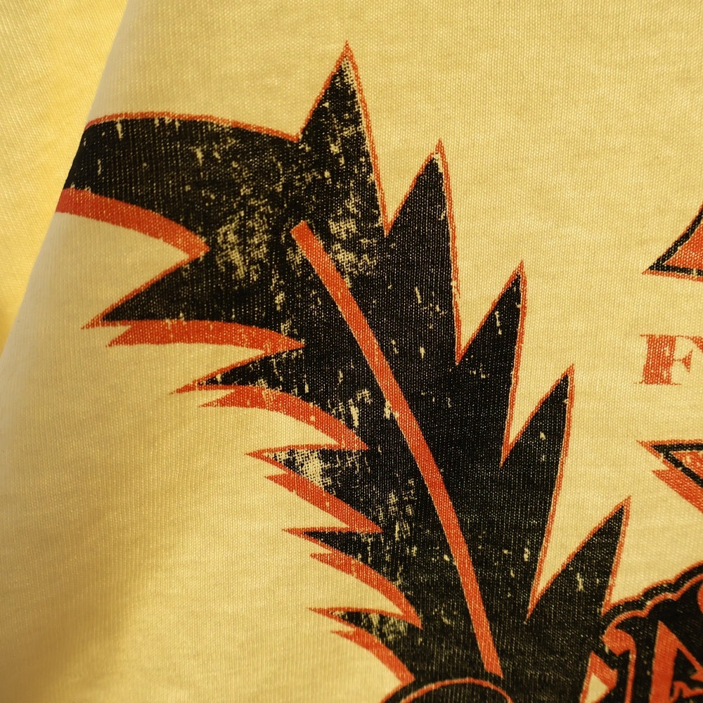 BALMAIN(バルマン) 24SS WESTAN PRINT T-SHIRT ウエスタン プリント クルーネック カットソー 半袖Tシャツ ホワイト 41.CH1EG000GD28
