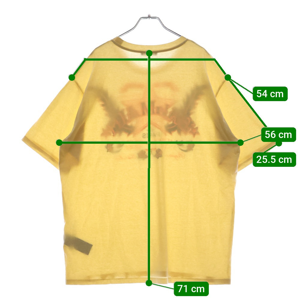 BALMAIN(バルマン) 24SS WESTAN PRINT T-SHIRT ウエスタン プリント クルーネック カットソー 半袖Tシャツ ホワイト 41.CH1EG000GD28