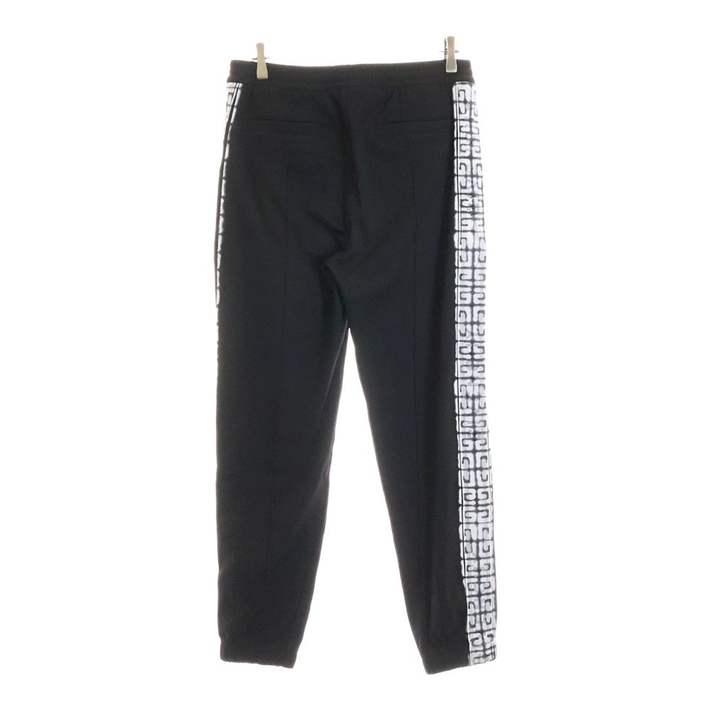 GIVENCHY(ジバンシィ) 4G Spray Band Trackpants スプレーバンド サイドロゴプリント トラックパンツ ジャージ ブラック BM50ZM30Q6