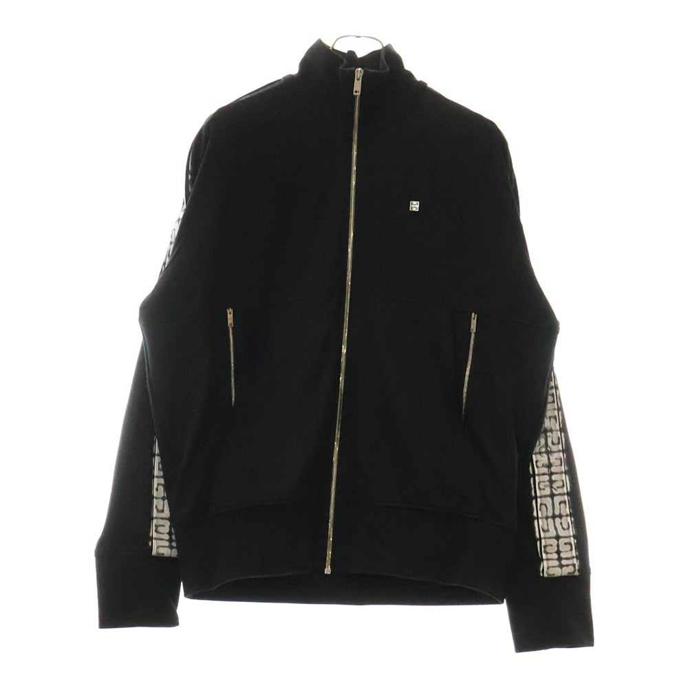 GIVENCHY(ジバンシィ) 4G Spray Zip Up Track Jacket サイドライン スプレー加工 テープ トラックジャケット ブラック BMJ0EE30Q6