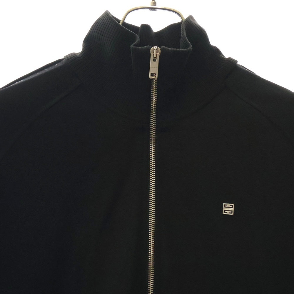 GIVENCHY(ジバンシィ) 4G Spray Zip Up Track Jacket サイドライン スプレー加工 テープ トラックジャケット ブラック BMJ0EE30Q6