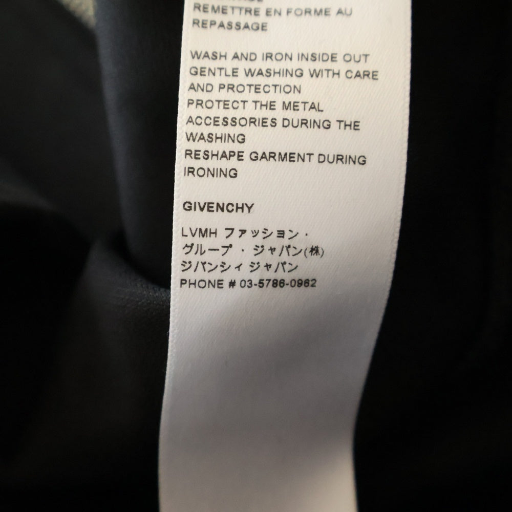 GIVENCHY(ジバンシィ) 4G Spray Zip Up Track Jacket サイドライン スプレー加工 テープ トラックジャケット ブラック BMJ0EE30Q6