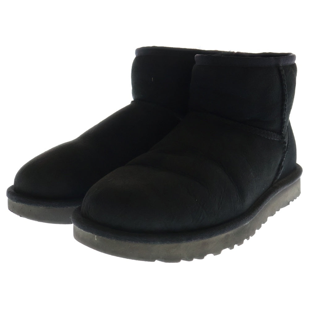 UGG(アグ) W CLASSIC MINI 2 ウィメンズ クラシック ムートンブーツ レディース ブラック US8/25.0cm 1016222
