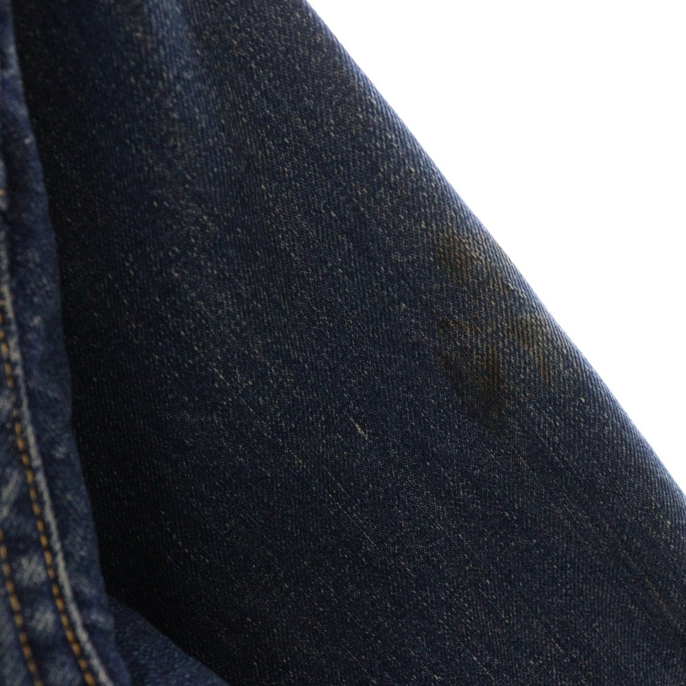 Levi's(リーバイス) 40-50S VINTAGE 506XX 1st ファースト BIG E ボタン裏ツメ刻印 片面タブ スライドバックル ヴィンテージ デニムジャケット