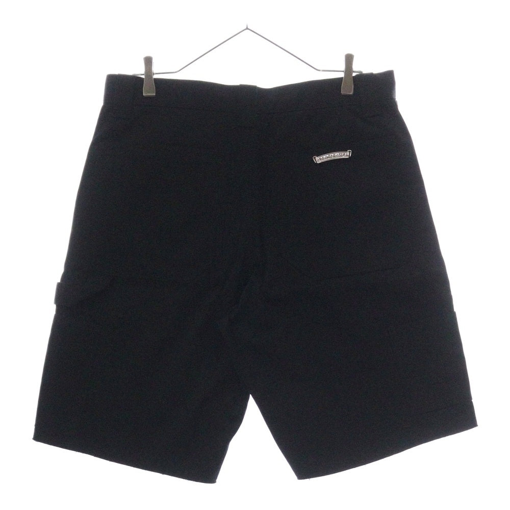 CHROME HEARTS(クロムハーツ) CARPENTER CROSS BALL SHORTS カーペンタークロスボールボタン ハーフパンツ ブラック