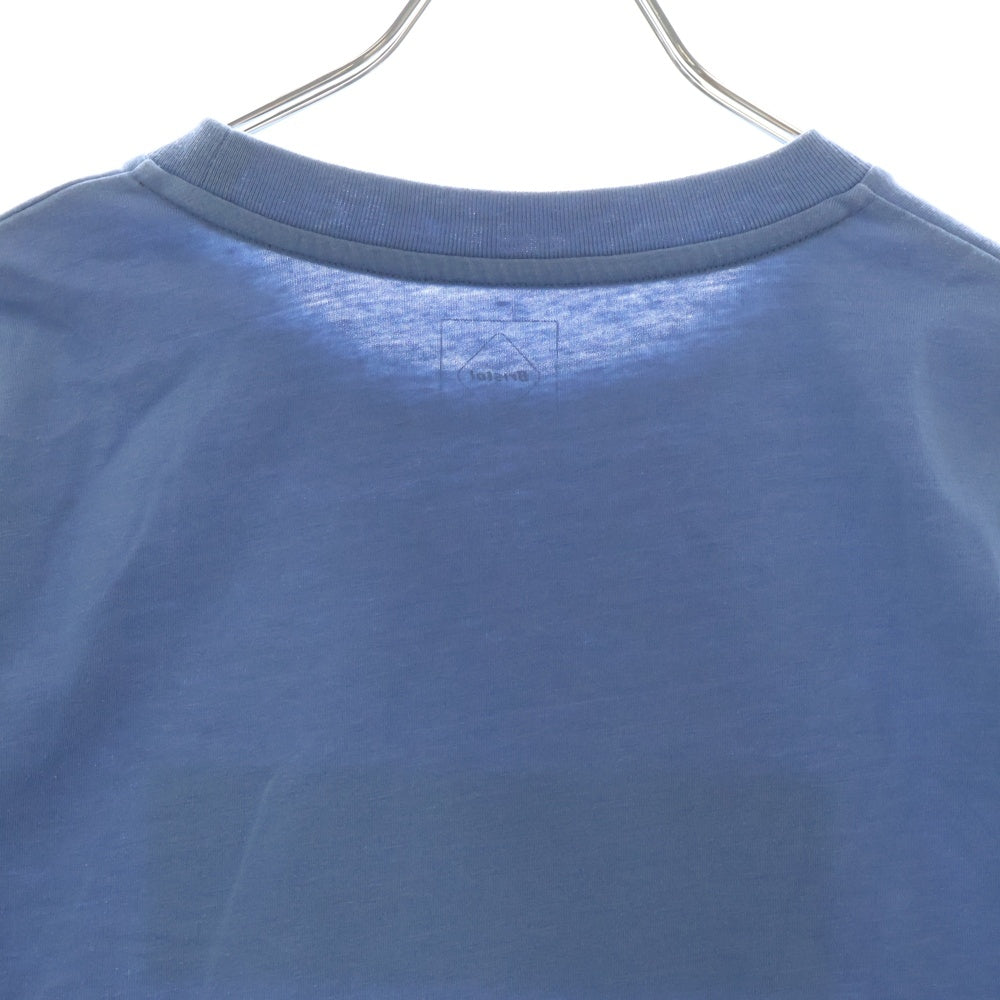 F.C.R.B./F.C.Real Bristol/FCRB(エフシーアールビー/エフシーレアルブリストル) 22SS BOX LOGO TEE ボックスロゴ 半袖Tシャツ カットソー ブルー FCRB-220067