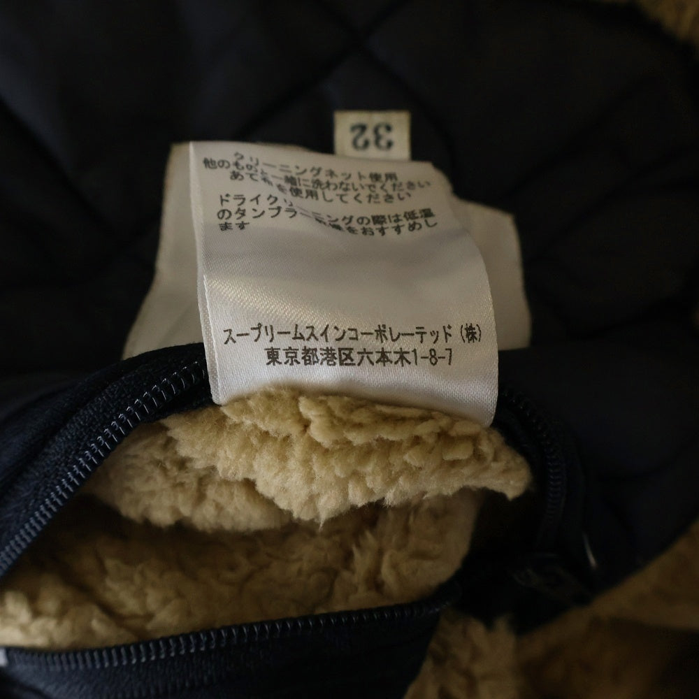 Barbour(バブアー) ロゴピンズ付き フーデッド 中綿キルティングコート 裏起毛 ネイビー レディース 1802178