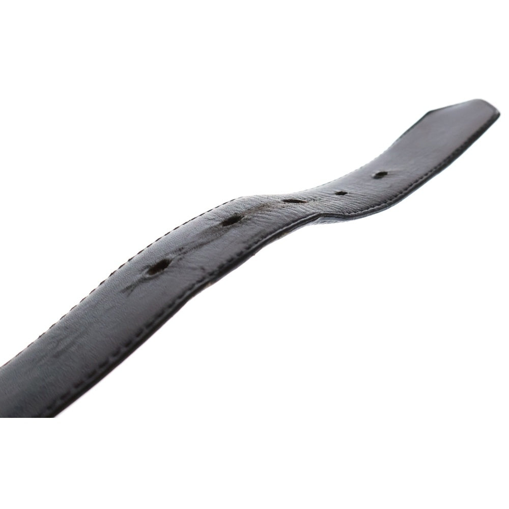 CHROME HEARTS(クロムハーツ) BLT ROLLER 3PC 3PC ケルティックローラーバックル レザーベルト ブラック/シルバー
