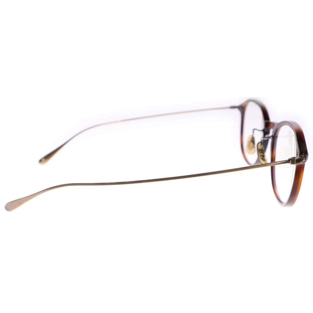 OLIVER PEOPLES(オリバーピープルズ) STILES ウェリントン コンビネーションフレーム メガネ ブラウン