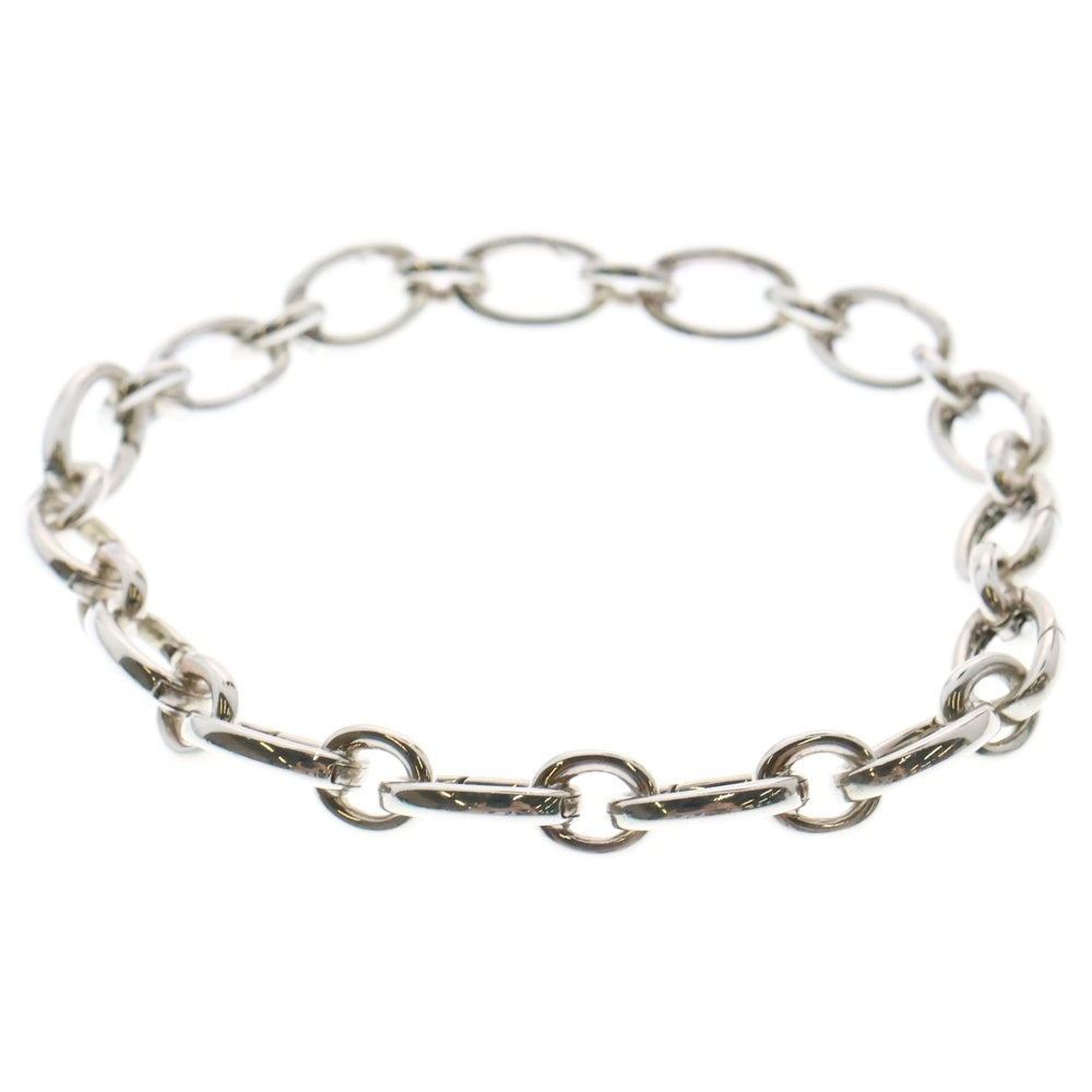 TIFFANY & Co.(ティファニー) クラスピング クラスプ オーバル リンク ブレスレット シルバー AG925