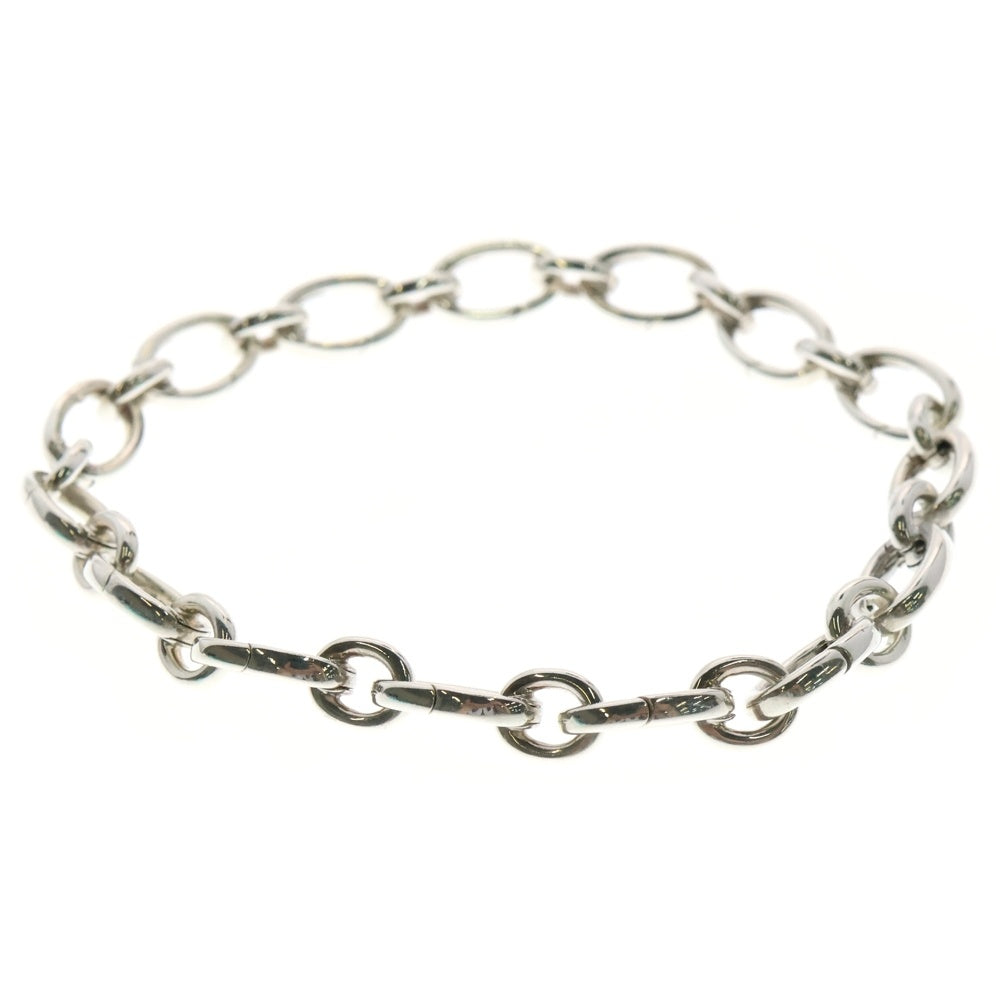 TIFFANY & Co.(ティファニー) クラスピング クラスプ オーバル リンク ブレスレット シルバー AG925