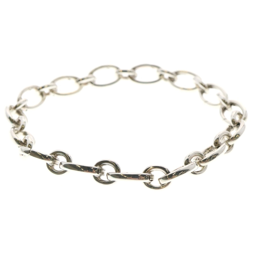 TIFFANY & Co.(ティファニー) クラスピング クラスプ オーバル リンク ブレスレット シルバー AG925