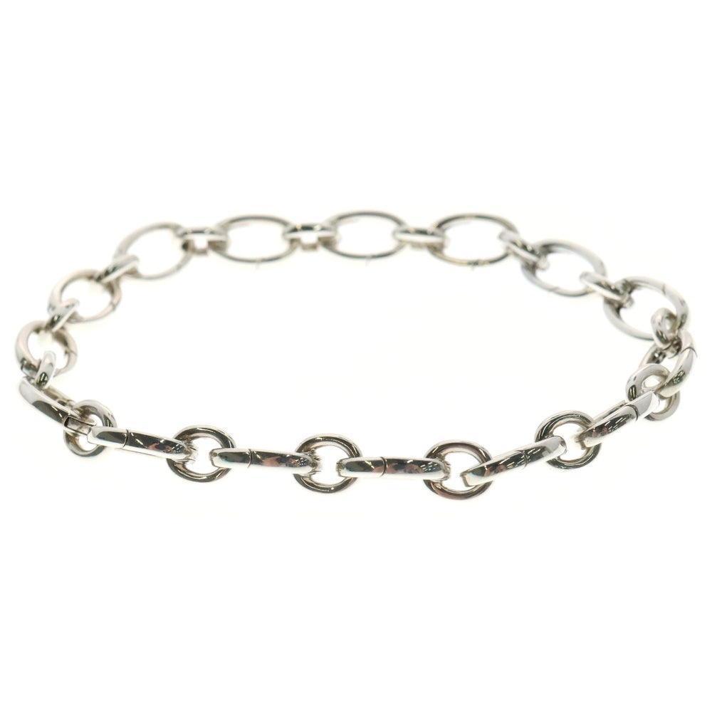 TIFFANY & Co.(ティファニー) クラスピング クラスプ オーバル リンク ブレスレット シルバー AG925