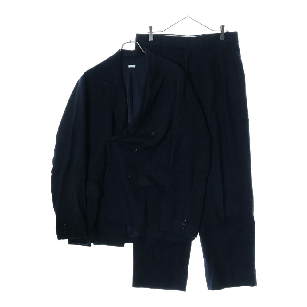 A.PRESSE(アプレッセ) Double Breasted Jacket ダブルブレストジャケット 22AAP-01-06M Wide Tapered Trousers. ワイドテーパードトラウザー スラックス 22AAP-04-03M セットアップ