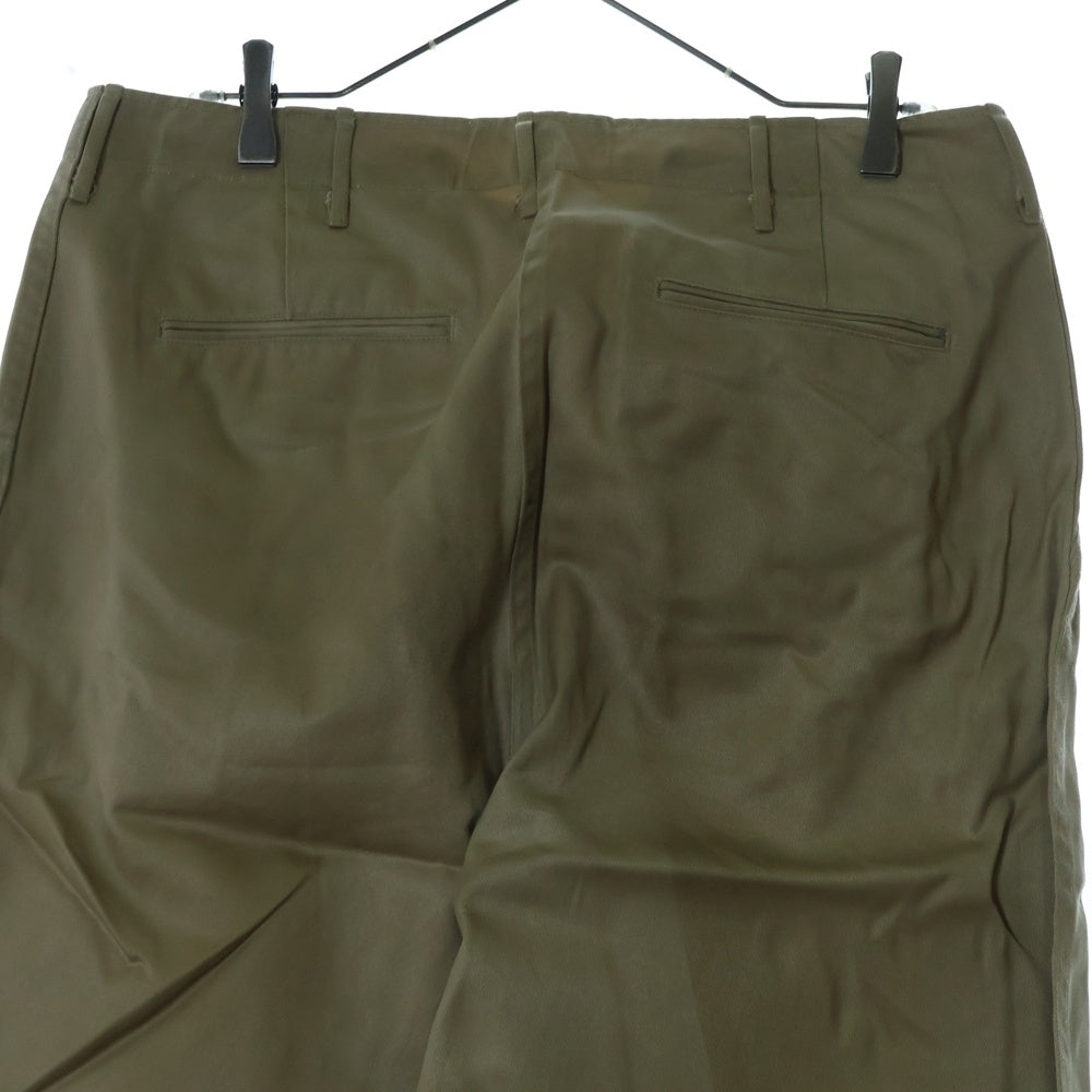 A.PRESSE(アプレッセ) Vintage US ARMY Chino Trousers ヴィンテージ加工 ユーエスアーミー チノトラウザー パンツ ベージュ 22AAP-04-09M