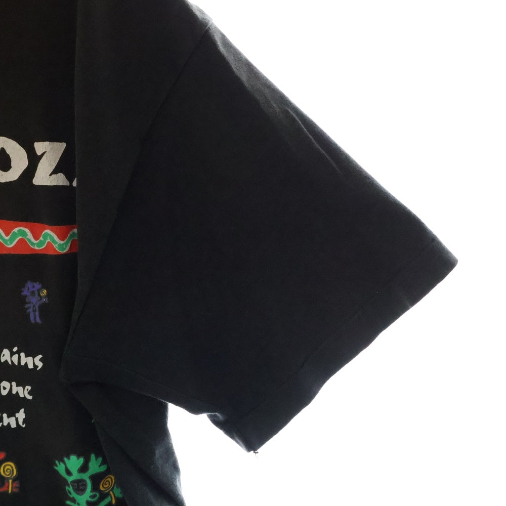 VINTAGE(ヴィンテージ) 90S VINTAGE LOLLAPALOOZA GIANT ヴィンテージ USA製 ロラパルーザ 両面プリント フェス 半袖Tシャツ カットソー ブラック
