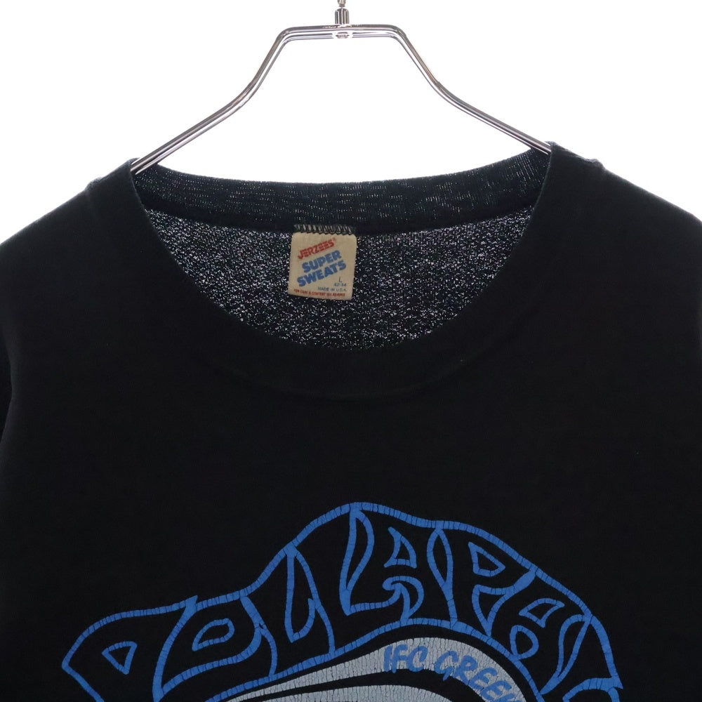 VINTAGE(ヴィンテージ) 90S VINTAGE LOLLAPALOOZA 1992 JERZEES ヴィンテージ USA製 ロラパルーザ 両面プリント クルーネック スウェット トレーナー ブラック