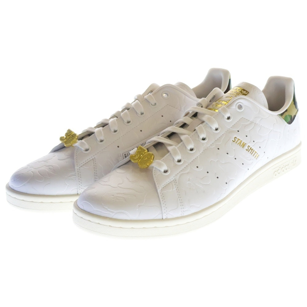 adidas(アディダス) ×A BATHING APE STAN SMITH 30TH ANNIVERSARY WHITE アベイシングエイプ スタンスミス 30周年 ホワイト US12/30cm IG1115