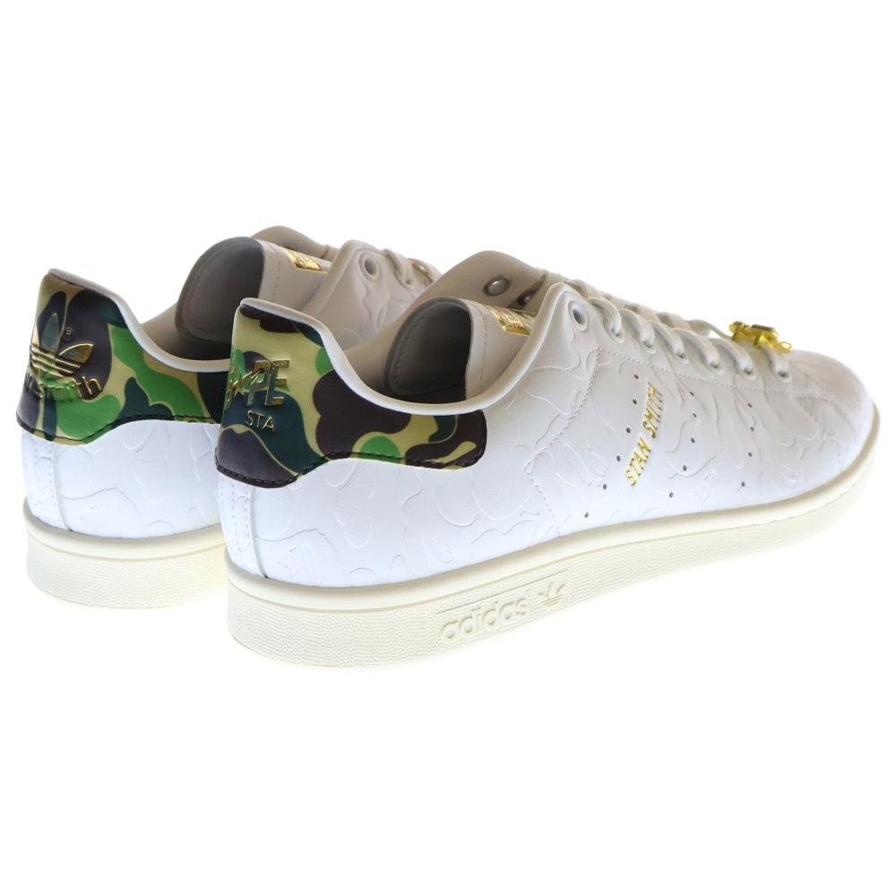 adidas(アディダス) ×A BATHING APE STAN SMITH 30TH ANNIVERSARY WHITE アベイシングエイプ スタンスミス 30周年 ホワイト US12/30cm IG1115