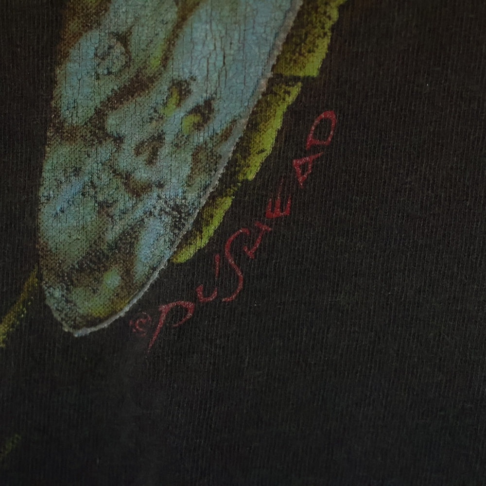VINTAGE(ヴィンテージ) 90s VINTAGE MINISTRY JUST ONE FIX TEE ヴィンテージ ミニストリー ジャスト ワン フィックス クルーネック半袖Tシャツ ブラック
